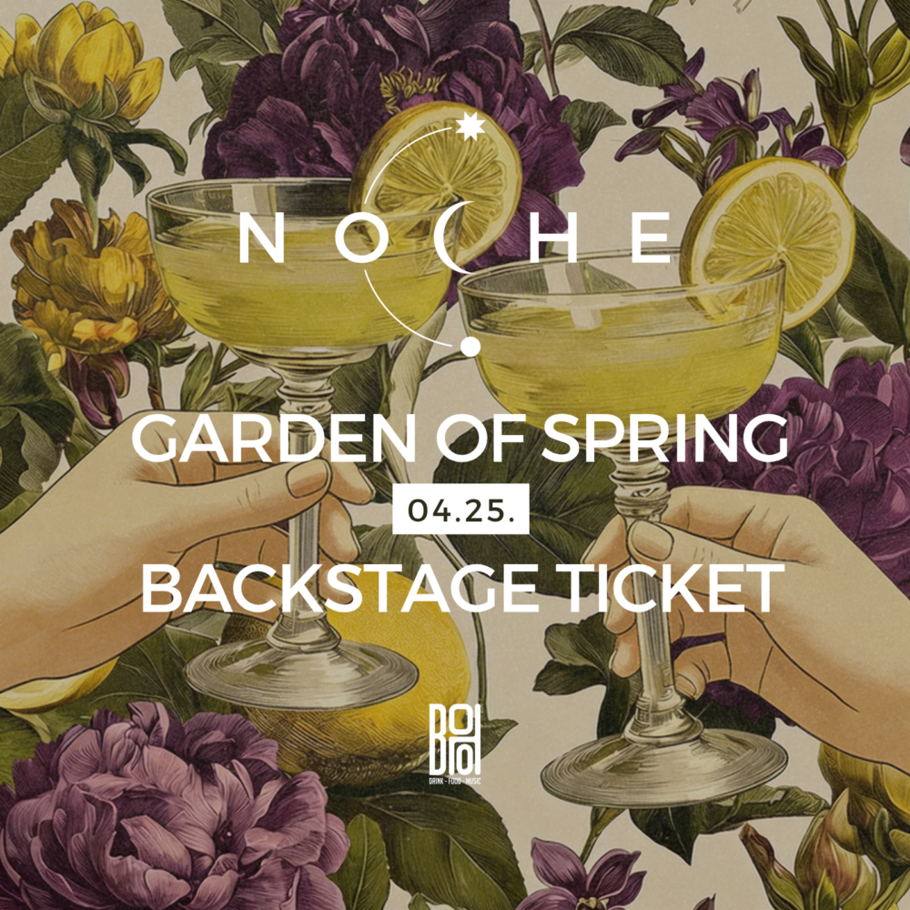 NOCHE x BOHO - Garden Of Spring 🍋 BACKSTAGE